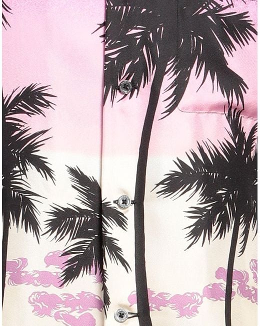 Camisa Palm Angels de hombre de color Pink