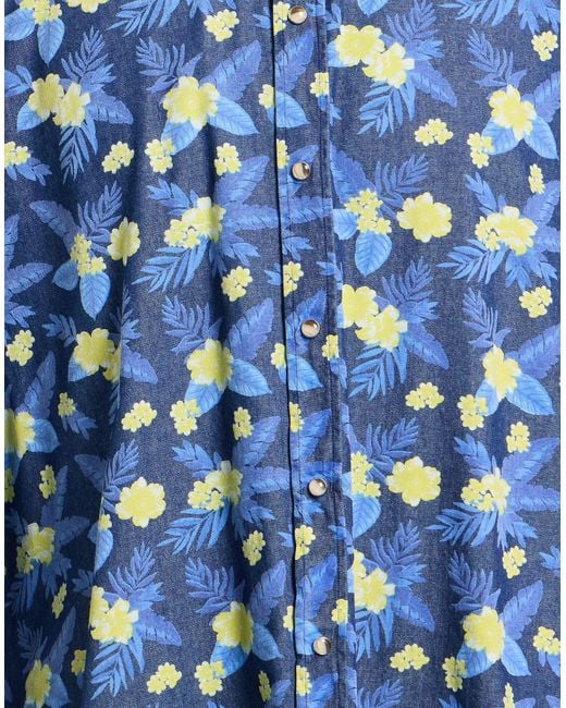 BRANCACCIO Blue Shirts for men