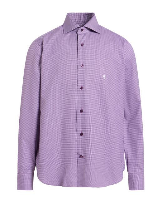 Camicia di Caliban in Purple da Uomo