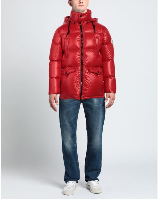 AFTER LABEL Red Puffer for men