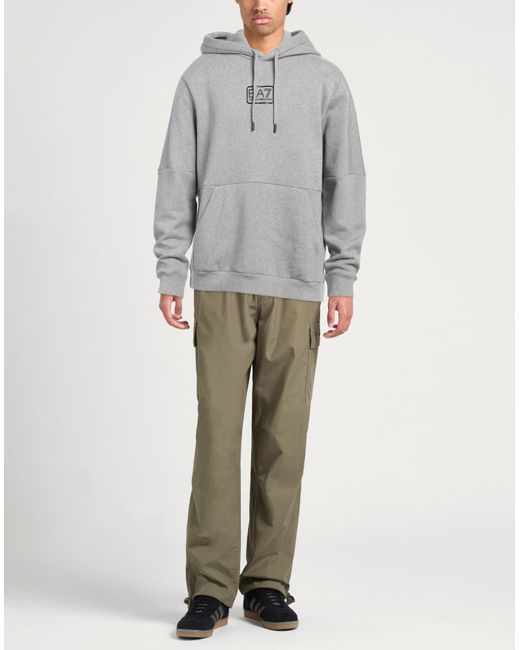 EA7 Gray Sweatshirt for men