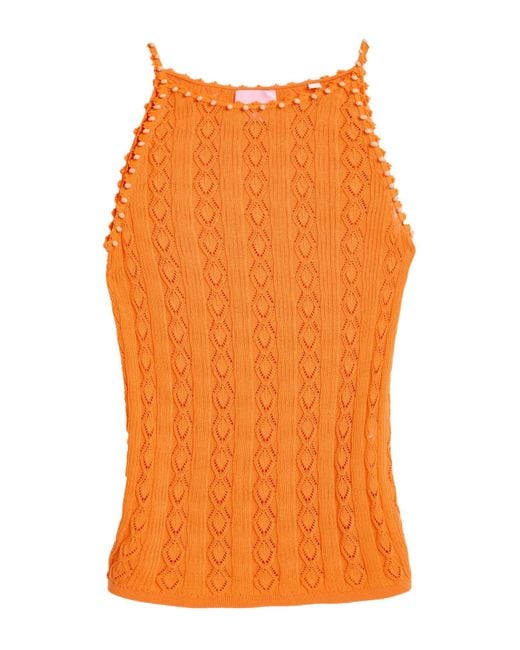 Sandro Orange Top