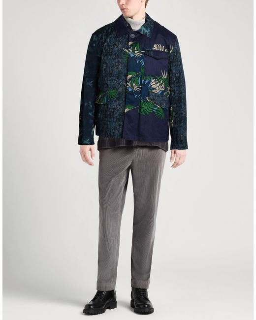 Herno Blue Jacket Cotton for men