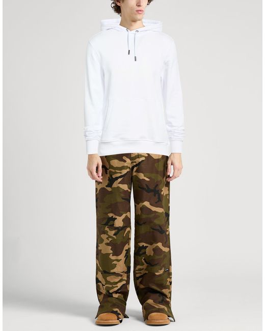 K-Way White Sweatshirt Cotton, Polyamide for men