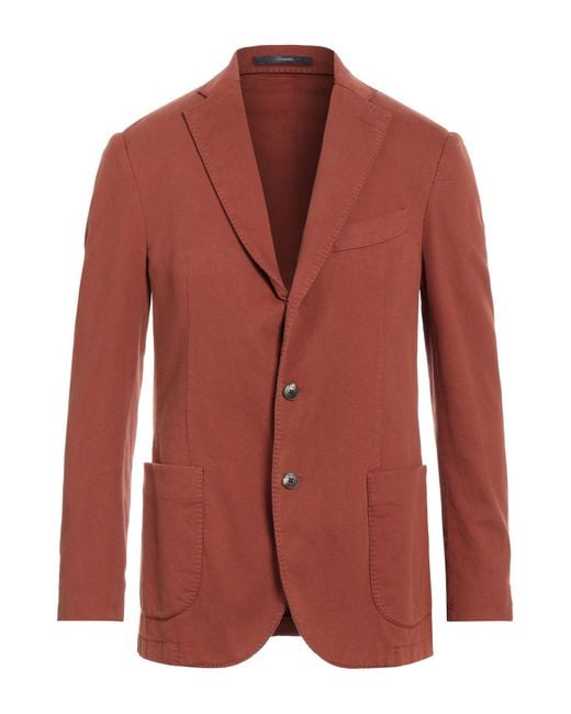 Drumohr Red Blazer for men