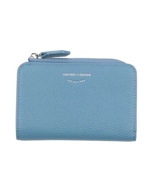 Emporio Armani Blue Wallet