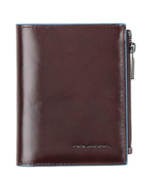 Piquadro Purple Wallet for men