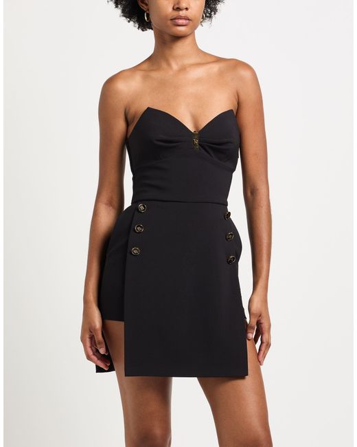 Elisabetta Franchi Black Playsuit Polyester, Elastane, Polyamide