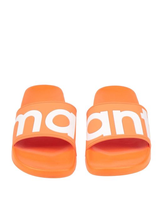 Isabel Marant Orange Sandale