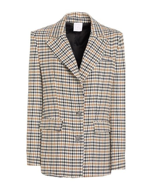 Stella Jean Gray Blazers