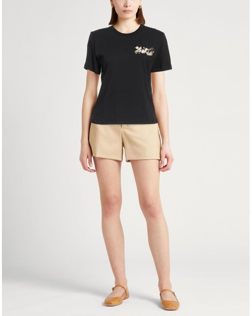 Alysi Black Chocolat T-Shirt Cotton