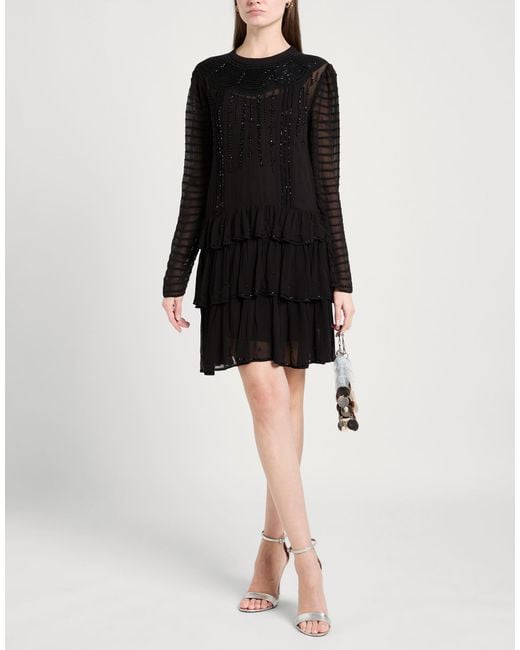 Twinset Black Mini Dress