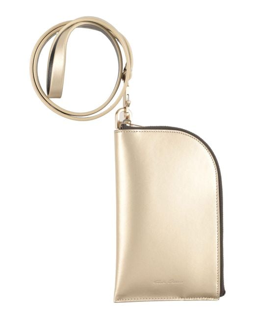 Rick Owens Natural Crossbody Wallet