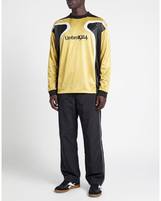 Umbro Yellow T-Shirt Polyester for men