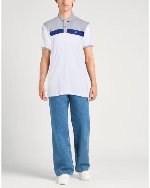 Polo Harmont & Blaine de hombre de color White