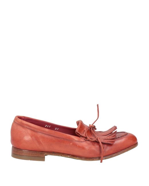 Green George Red Loafers