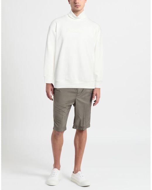 Emporio Armani White Sweatshirt for men