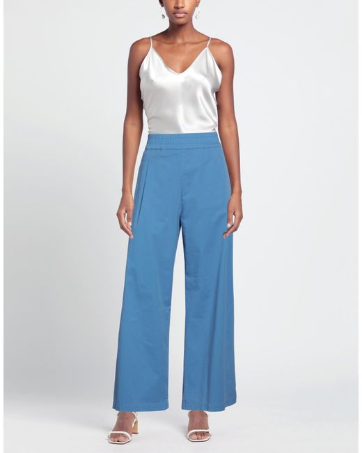 Semicouture Blue Pants