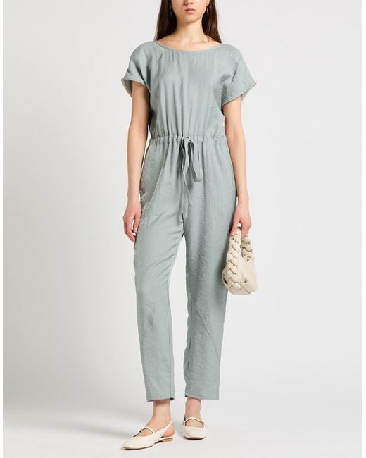 Jucca Blue Jumpsuit Viscose, Polyester