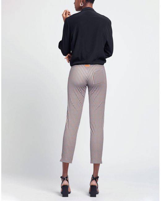 Fisico Gray Cropped Trousers