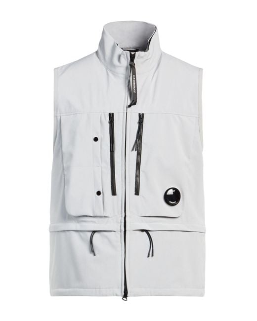 Smanicato di C P Company in White da Uomo