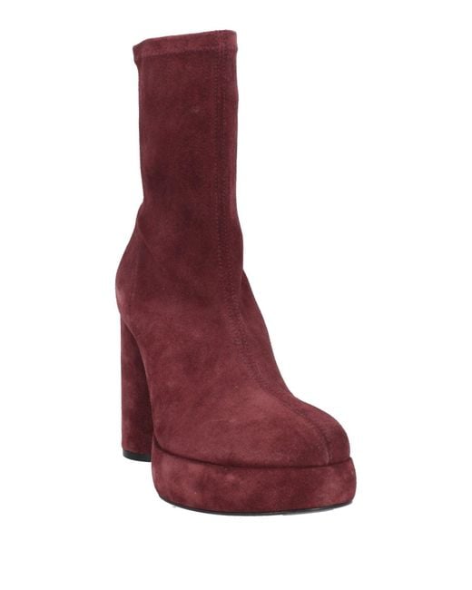 Vic Matié Purple Ankle Boots