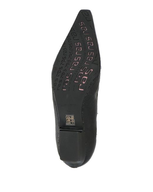 Ras Black Ballet Flats