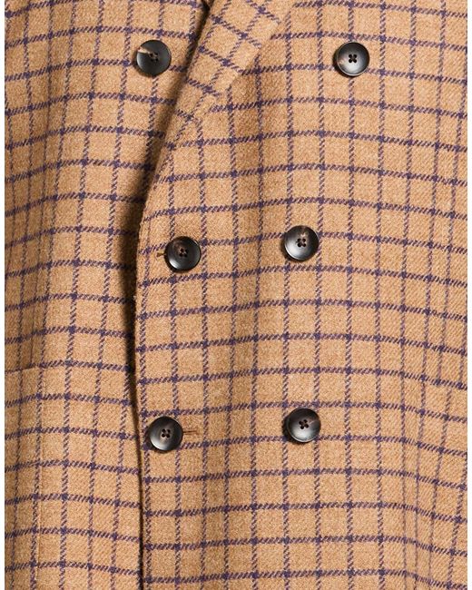 Lardini Brown Camel Blazer Wool for men