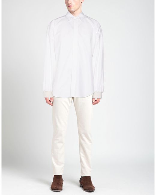 McQueen White Shirt for men