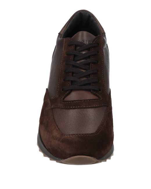 CafeNoir Brown Trainers for men