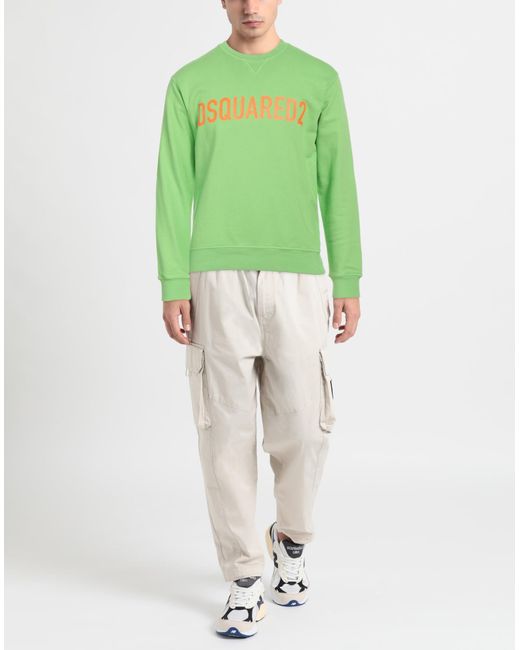 DSquared² Green Sweatshirt for men