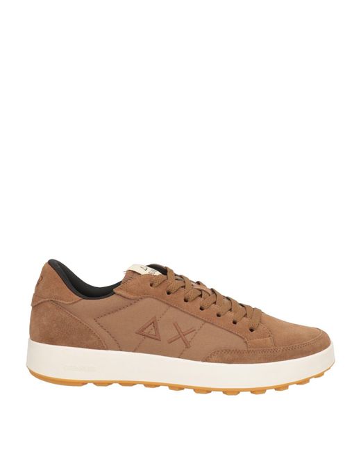Sun 68 Brown Trainers for men