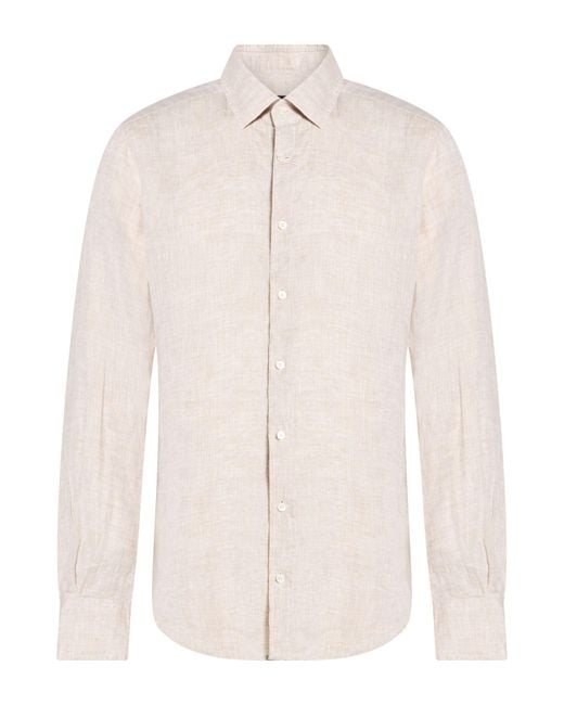 Windsor. White Shirt Linen for men
