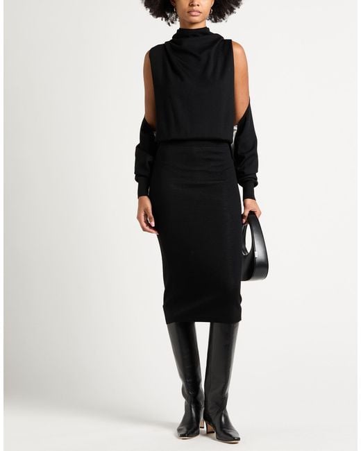 Alaïa Black Maxi Dress