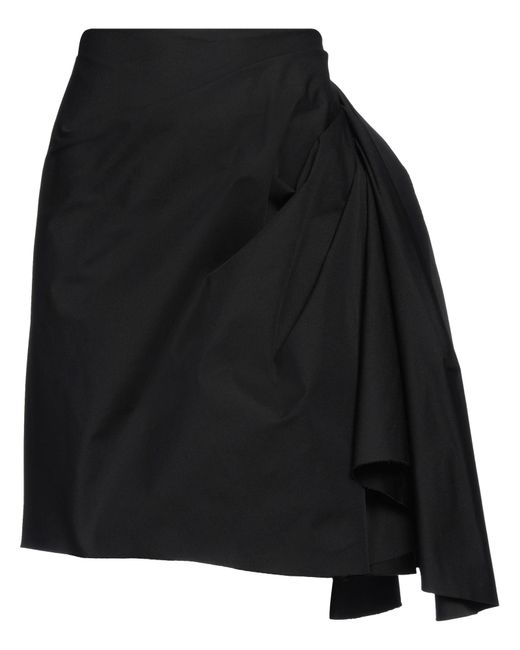 Rick Owens Black Mini Skirt