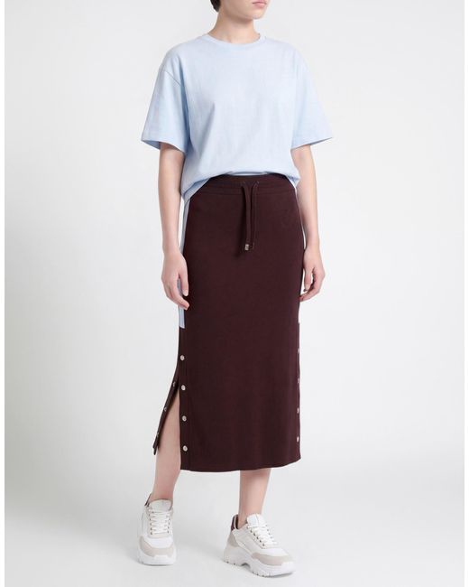Pinko Purple Midi Skirt
