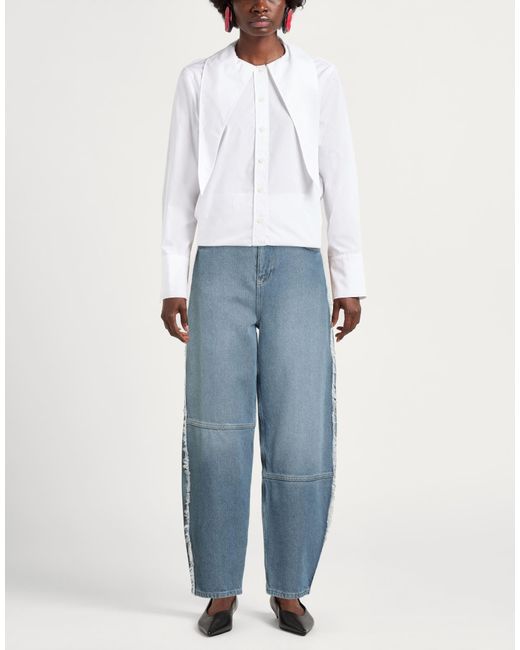 Ganni Blue Jeans Organic Cotton