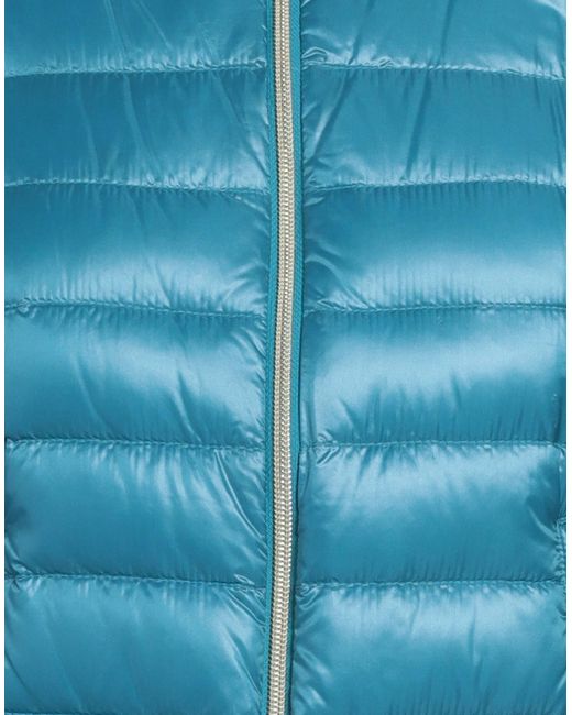 Herno Blue Azure Puffer Polyamide, Elastane
