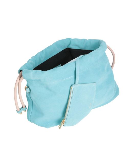N°21 Blue Cross-Body Bag Leather