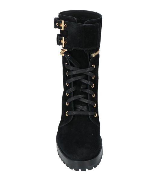 Sergio Rossi Black Ankle Boots