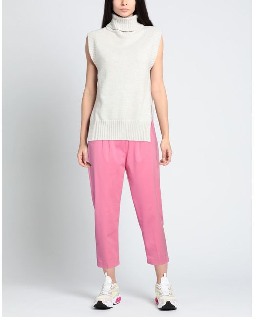 Liu Jo Pink Pants Cotton, Polyester, Elastane