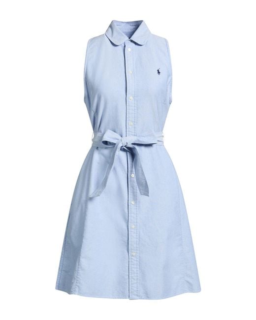 Polo Ralph Lauren Blue Mini Dress