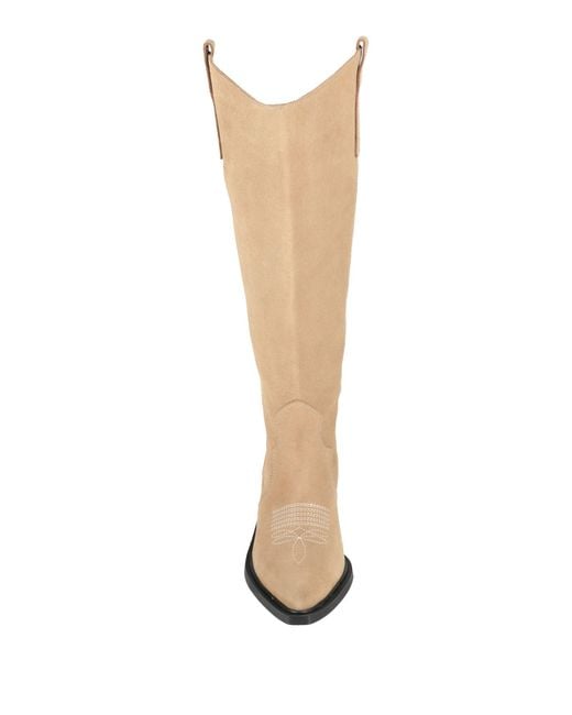 Alohas White Boot Leather