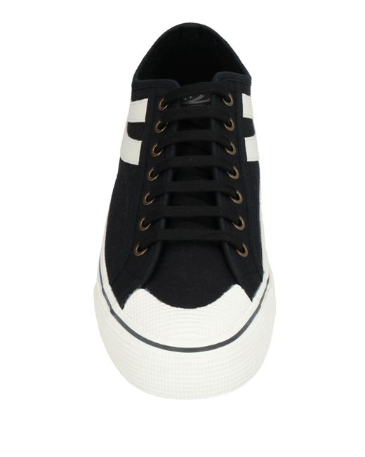 Superga Black Sneakers Textile Fibers for men