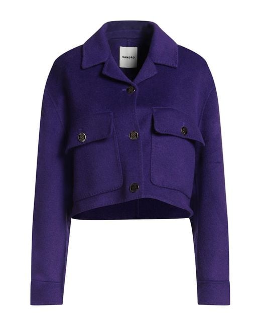 Sandro Blue Coat