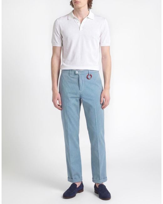Tramarossa Blue Sky Pants Cotton, Polyester, Elastane for men