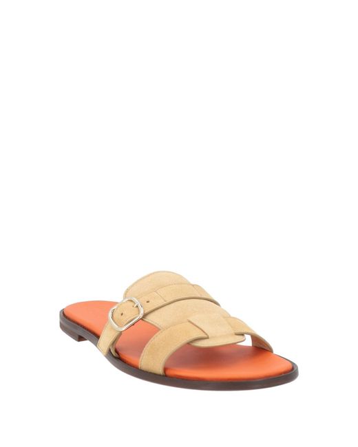 Doucal's Pink Sandals Leather