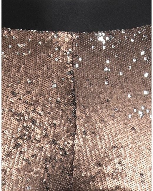 Hanita Brown Pants Polyester
