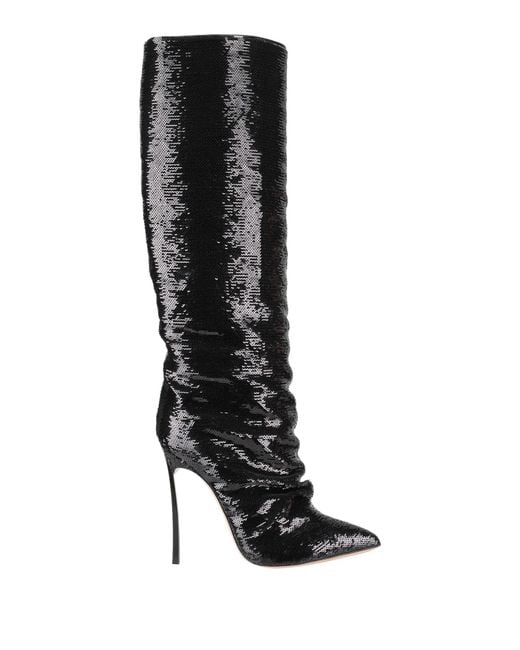 Casadei Black Stiefel