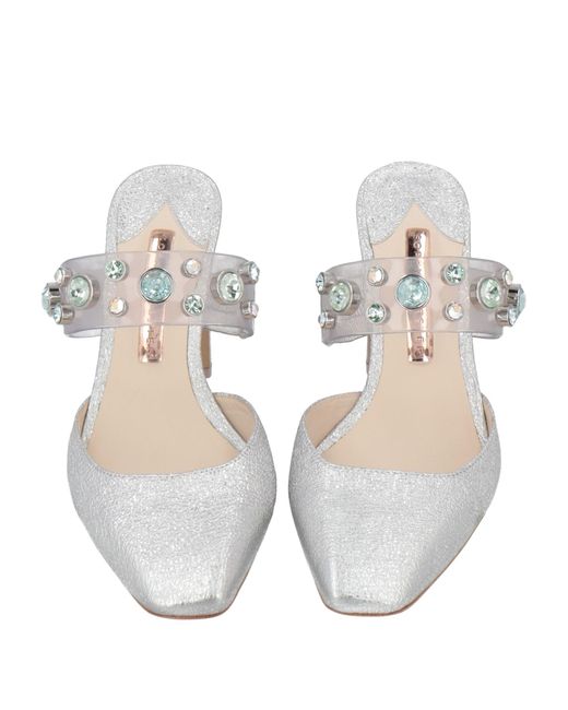 Sophia Webster White Mules & Clogs